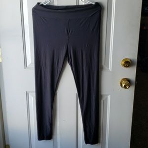 Lularoe black tall and curvy leggings nbw